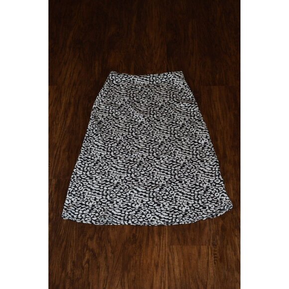 Re:Named Revolve Slip Skirt Size Small Y2k 90s Black and White Print READ - Picture 1 of 8